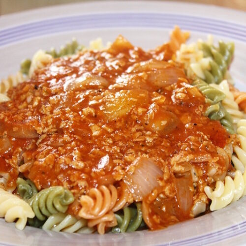 kastikejauhe pasta, pastakastike