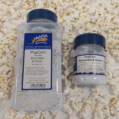 Popcorn mauste SourCream & Onion iso Popcorn mauste SourCream & Onion iso