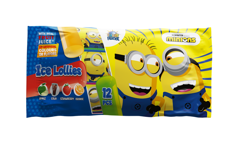 Minions Icelollies Mehujää Minions