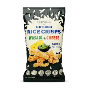 Riisisnack wasabi & cheese