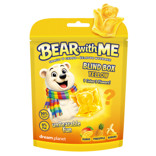 Bear with Me kuorittava karkki keltainen Bear with Me kuorittava karkki keltainen